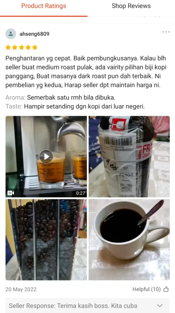 Origin Roast – Biji Kopi Panggang Premium - Image 4