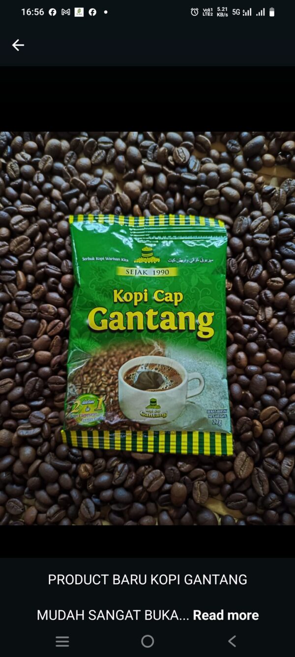 50 set Doorgift Kopi Gantang | Cenderahati Kahwin / Aqiqah / Kenduri | Kopi Tradisional - Image 5
